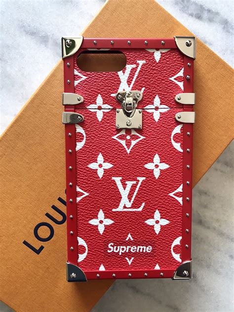 lv supreme iphone case replica